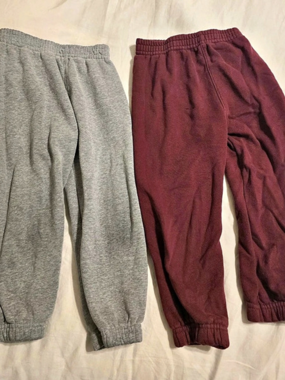 apparatinds Sweatpants 4T Burgundy & Gray